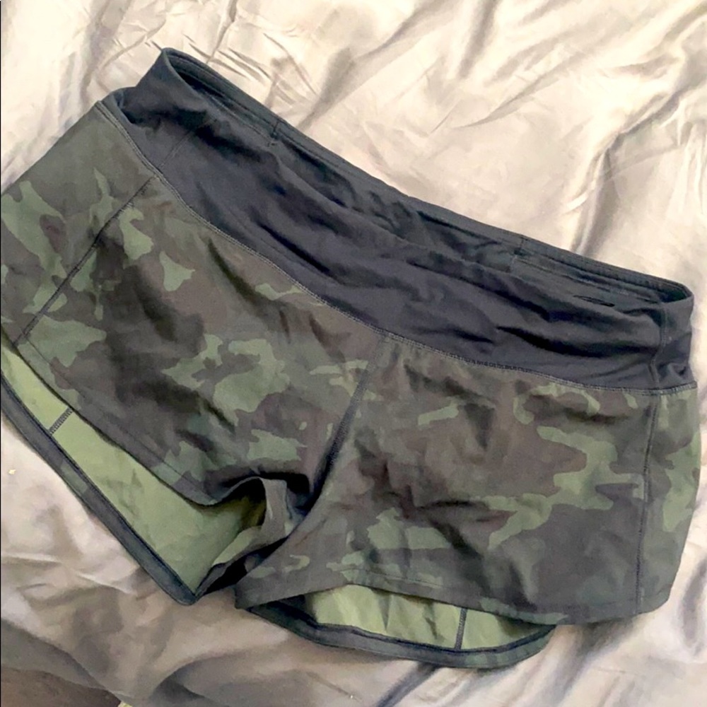 Lululemon running shorts